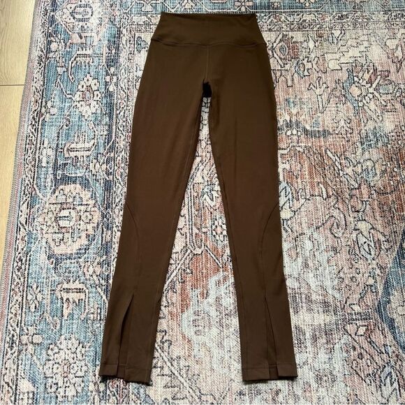 SET Active Luxform Leggings Coco Brown Size Small Leggings Luxury Active Tights - Picture 3 of 11